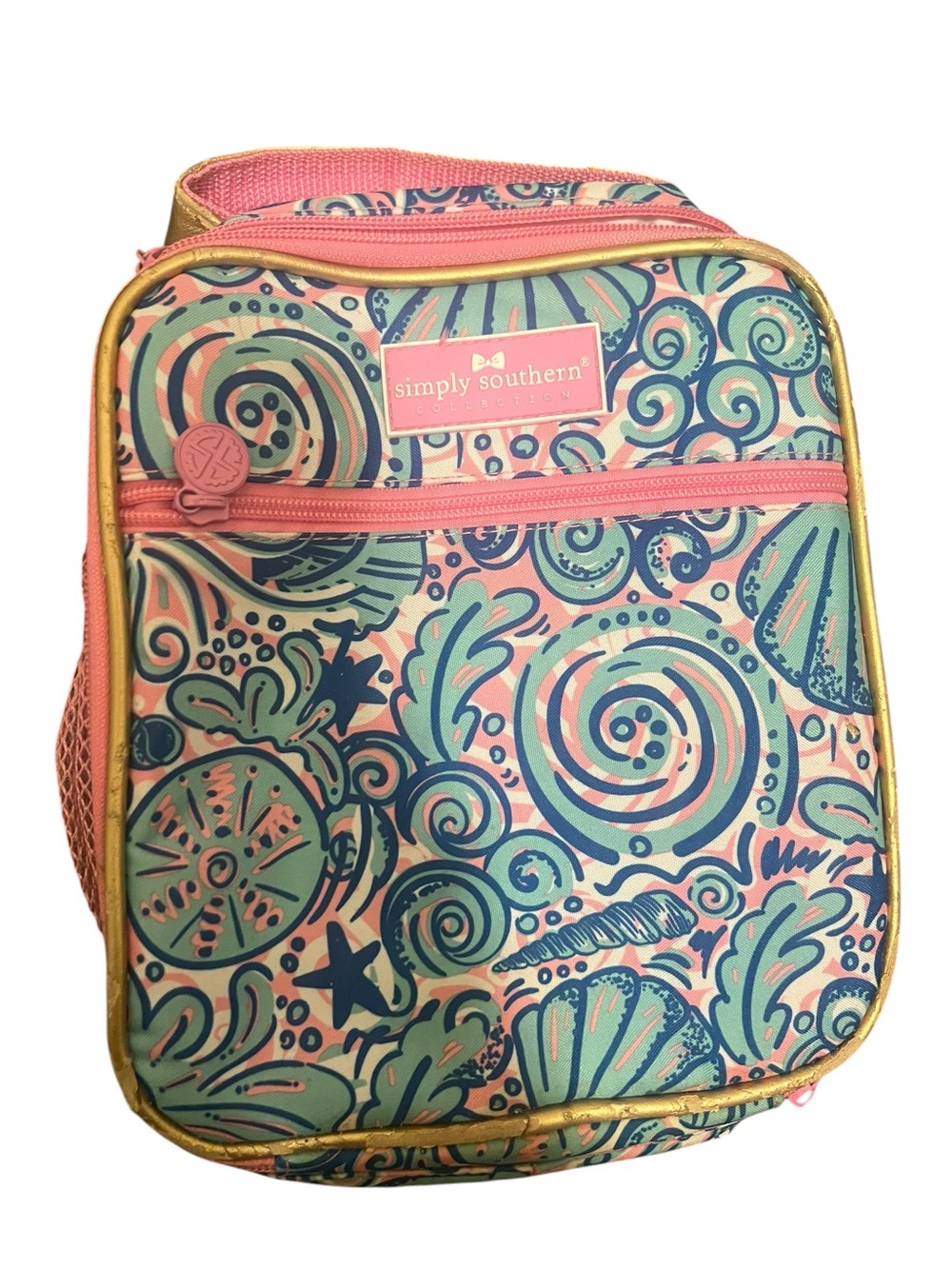 Simply Southern Insulated Lunch Bag Coastal Print